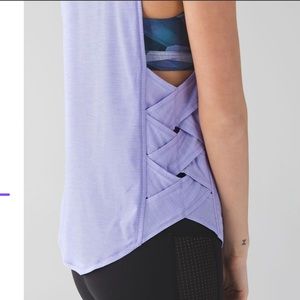 🌸LULULEMON Var-City Muscle Tank
Heathered Lilac